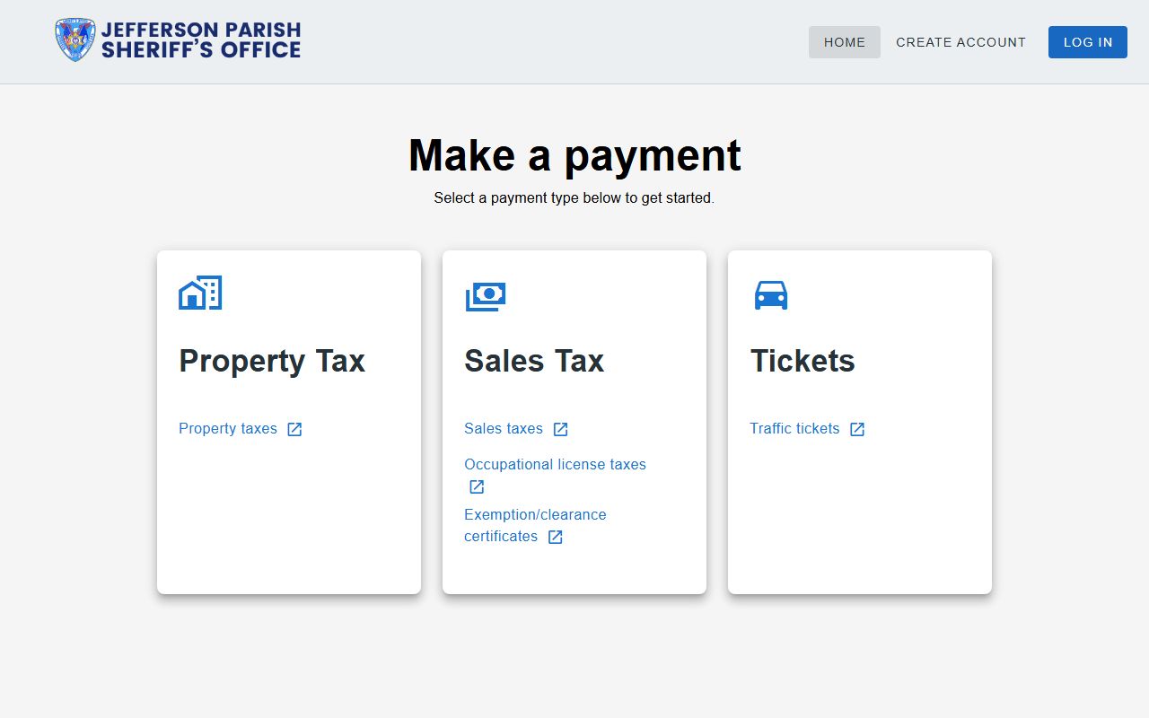 Jefferson Parish sex offender registry JPSO eServices portal